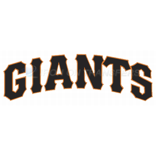 San Francisco Giants Iron-on Stickers (Heat Transfers)NO.1896